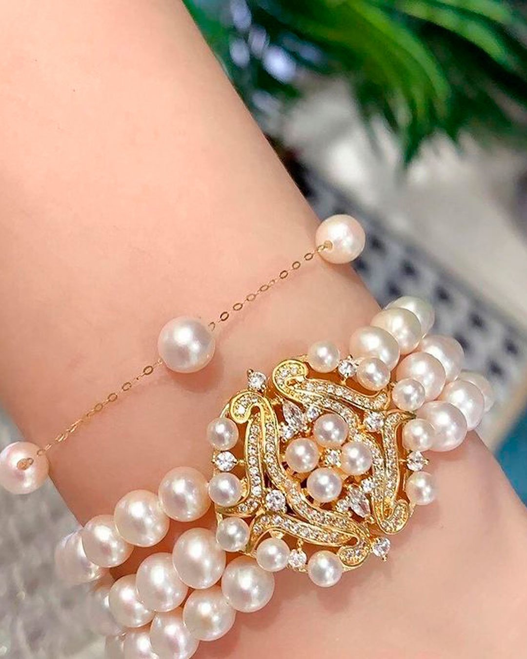 engagement gifts pearl bracelet
