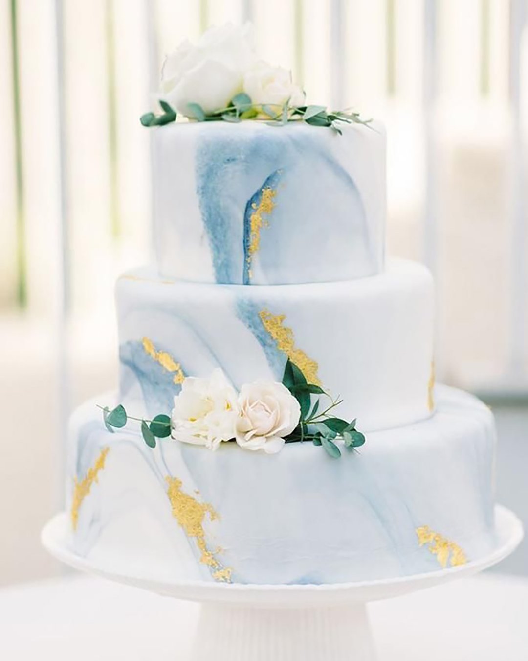 marble wedding cakes blue cake aaronandjillian