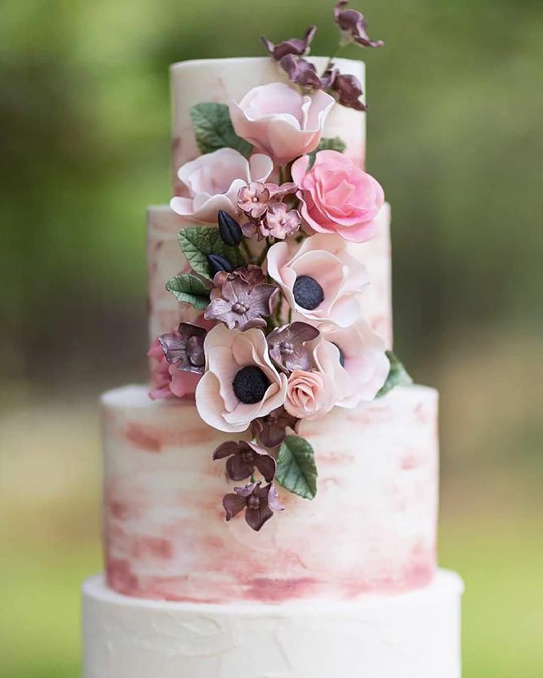 marble wedding cakes olivia smartt photo