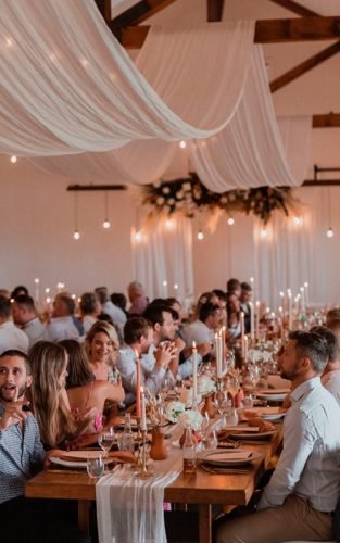 things wedding guests love table decor candles