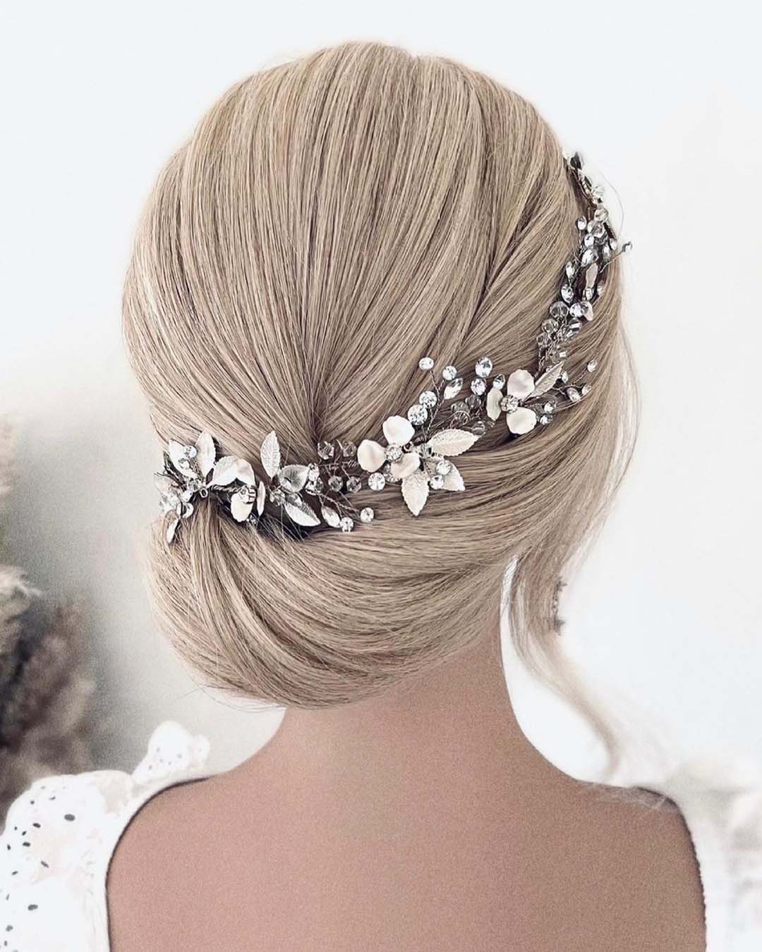 39 Ways To Wear Wedding Flower Crowns & Hair Accessories