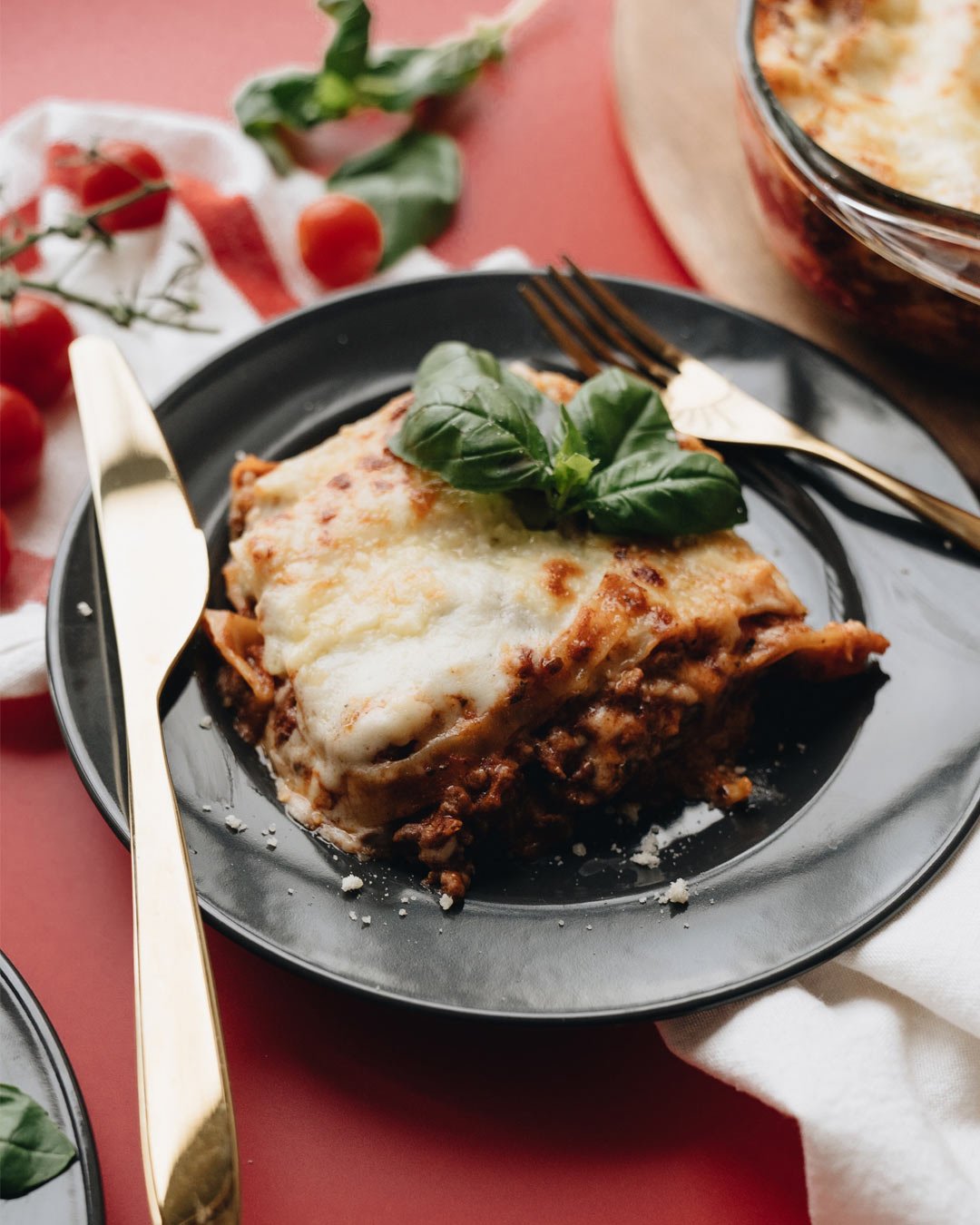 wedding summer food ideas lasagna