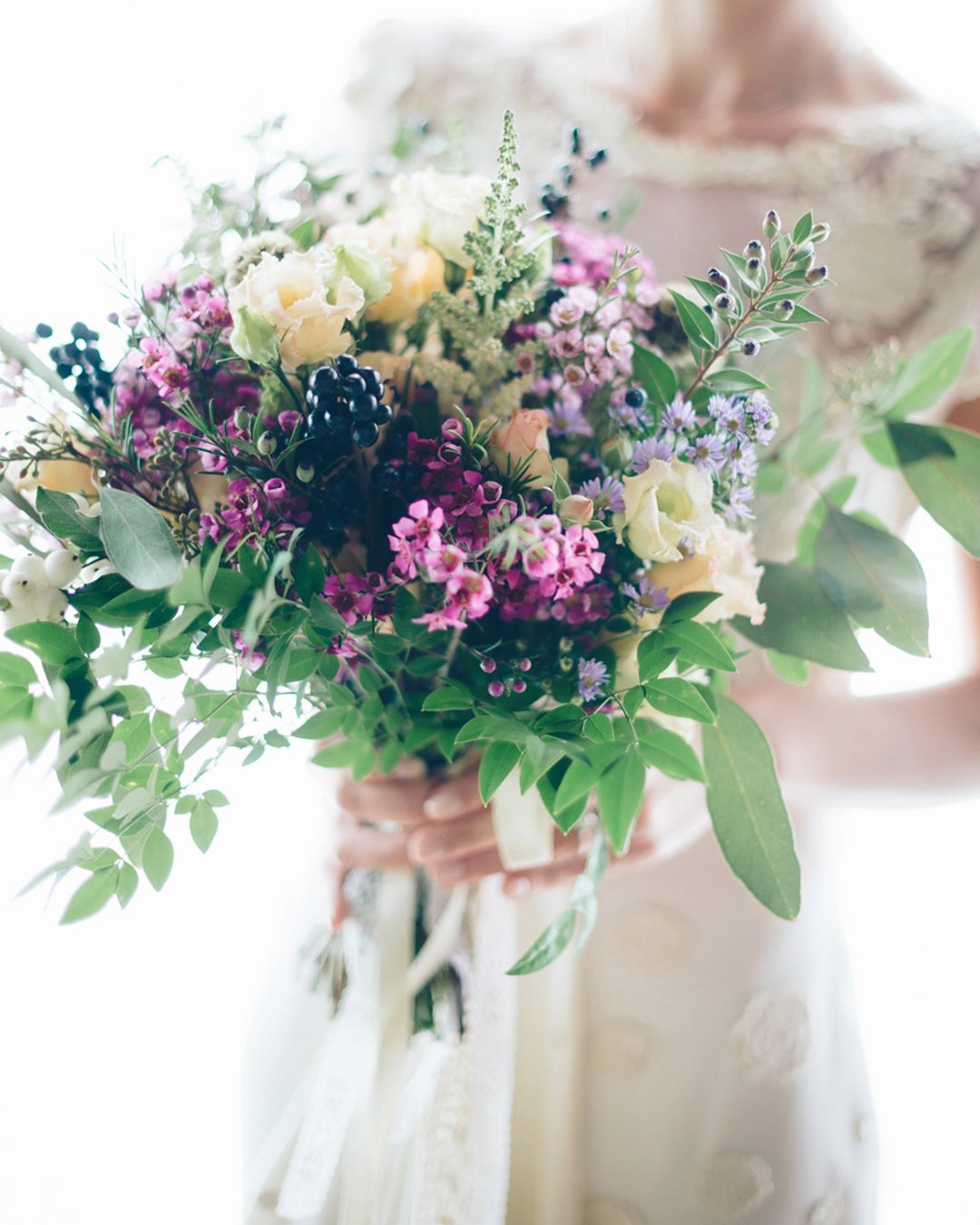 wildflower wedding bouquets not just for the country wedding lelia scarfiottis photo