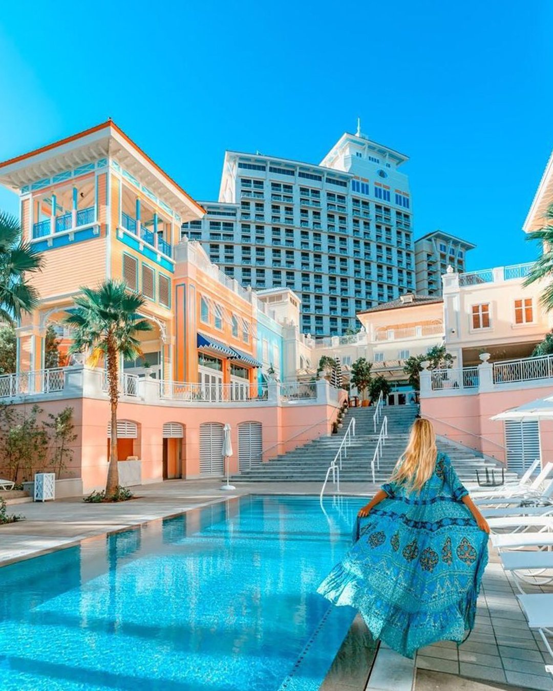 best honeymoon resorts pool bahamarresorts_