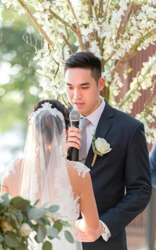 groom speech bride vintage dress veil