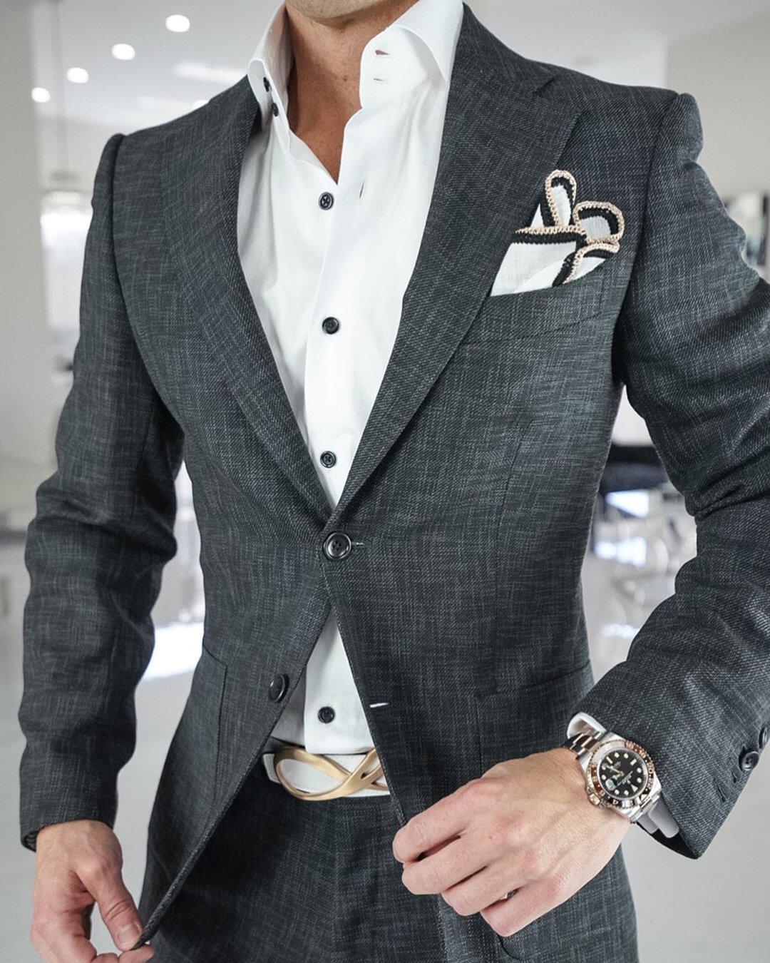 groom suits grey jacket with boutoniere sebastiancruzcouture