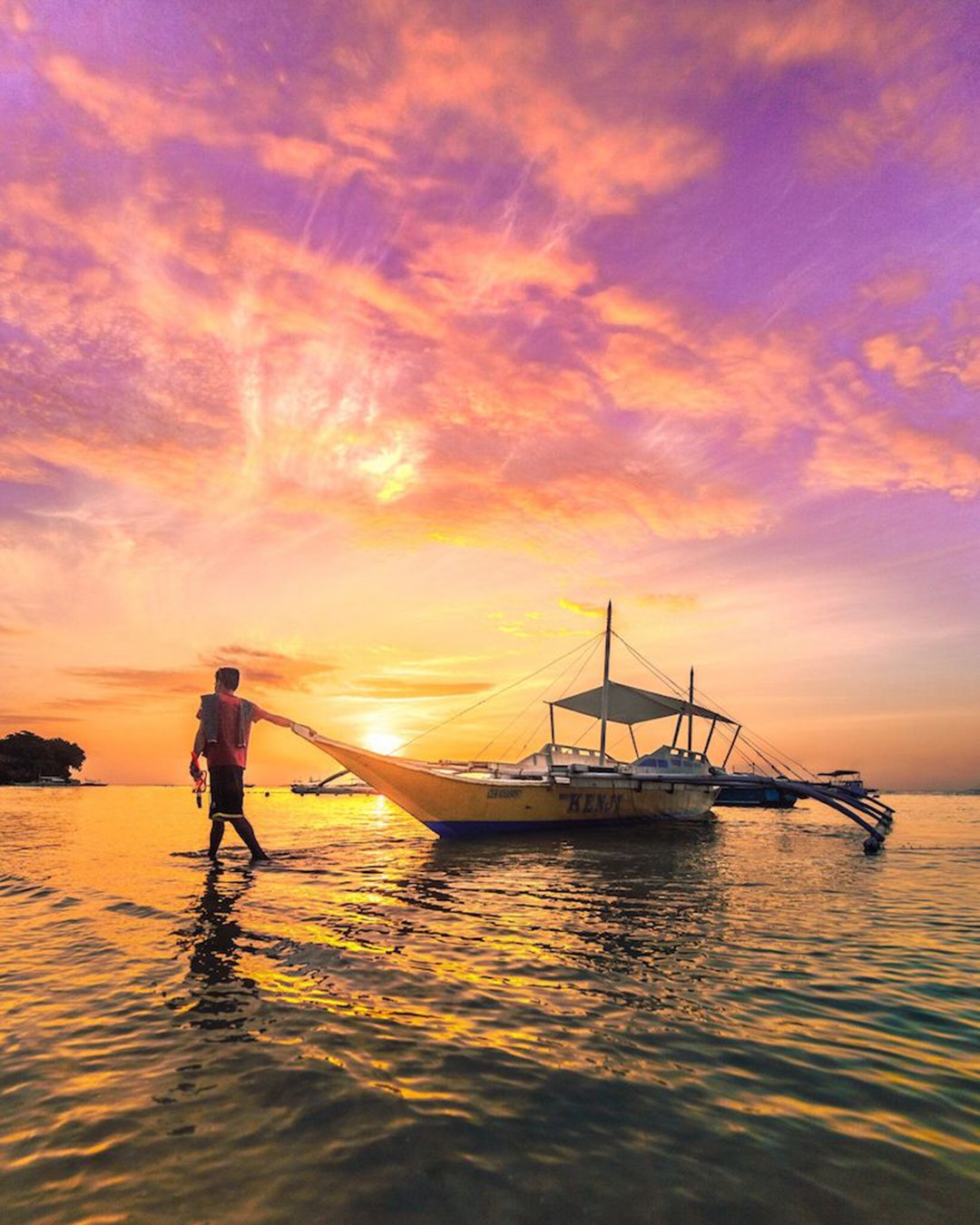 honeymoon beach magic sunset ocean jordhammond