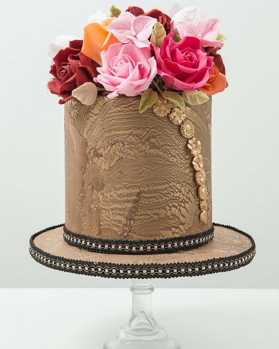 luxury wedding cakes chocolate small cake Elizabeth's Cake Emporium