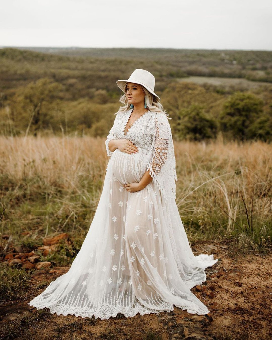 maternity wedding dresses boho lace country meltonphotography