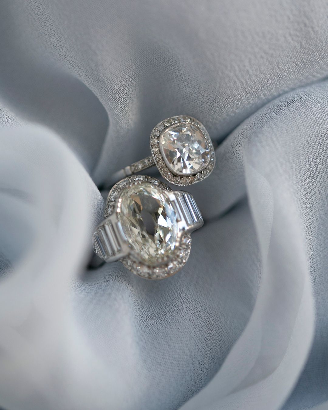 vintage engagement rings vintage moissanite rings