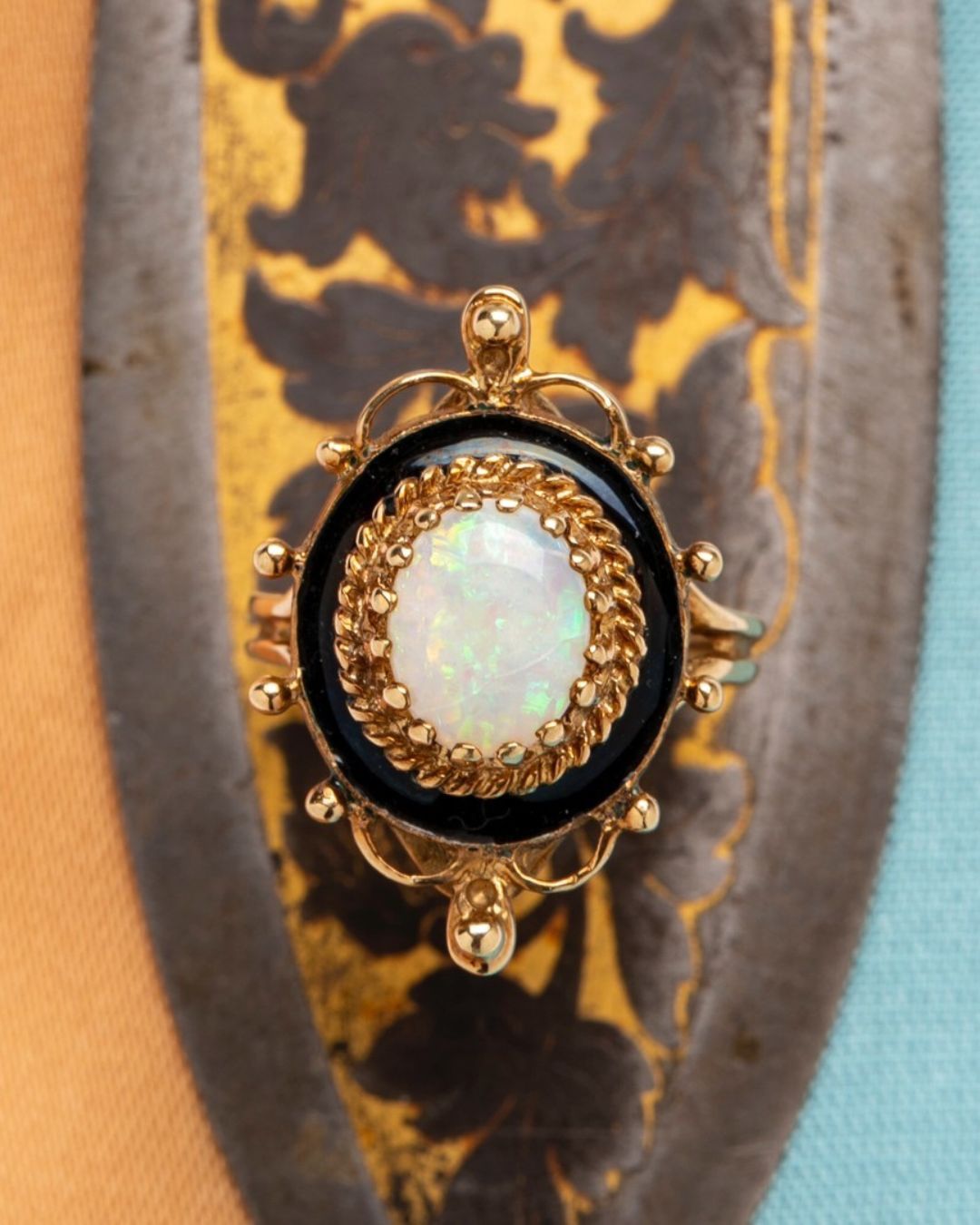 vintage engagement rings vintage opal rings