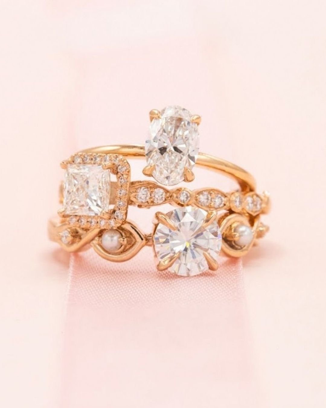 vintage engagement rings with diamonds4
