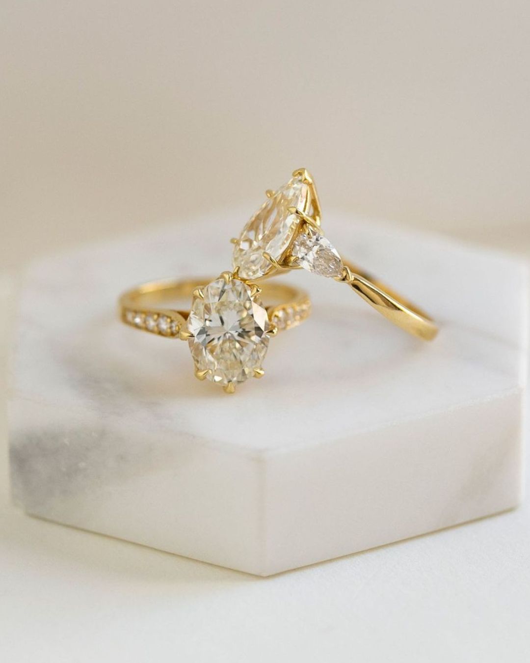 vintage engagement rings with diamonds
