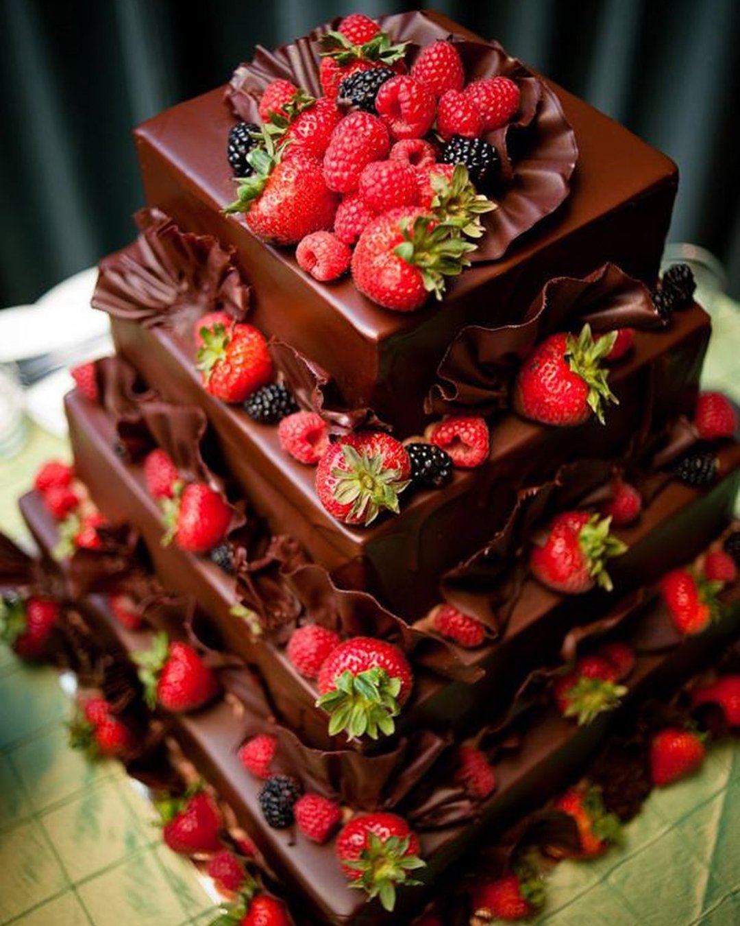 wedding cake alternatives chocolate jylly jelly with fruits wedding dream