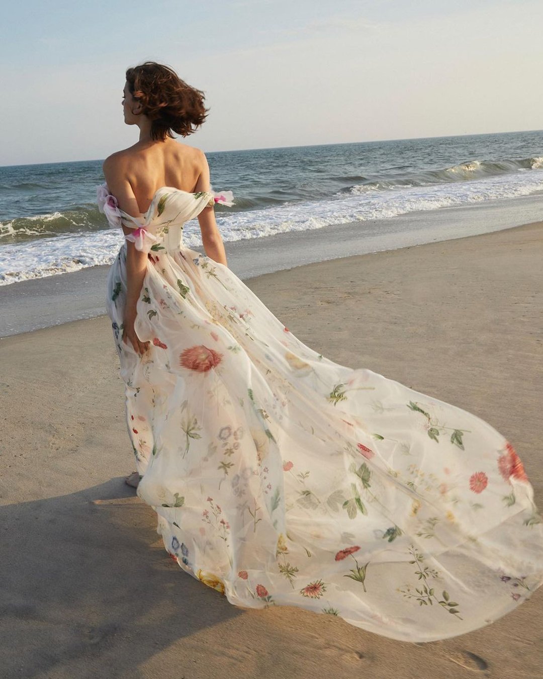 Floral Wedding Dress
