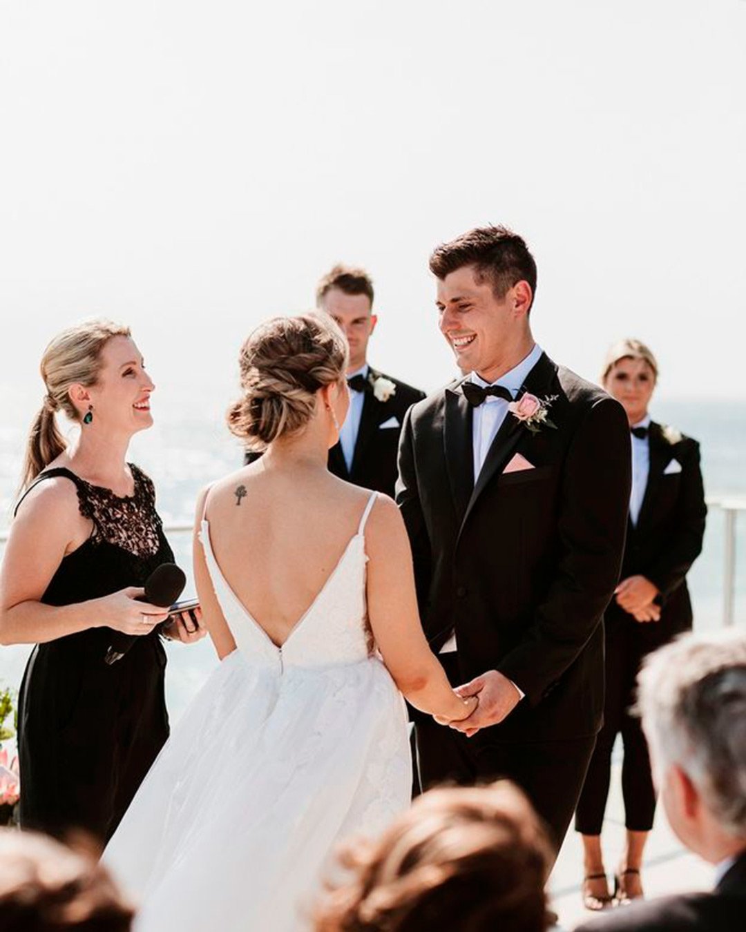 how to officiate a wedding bride groom