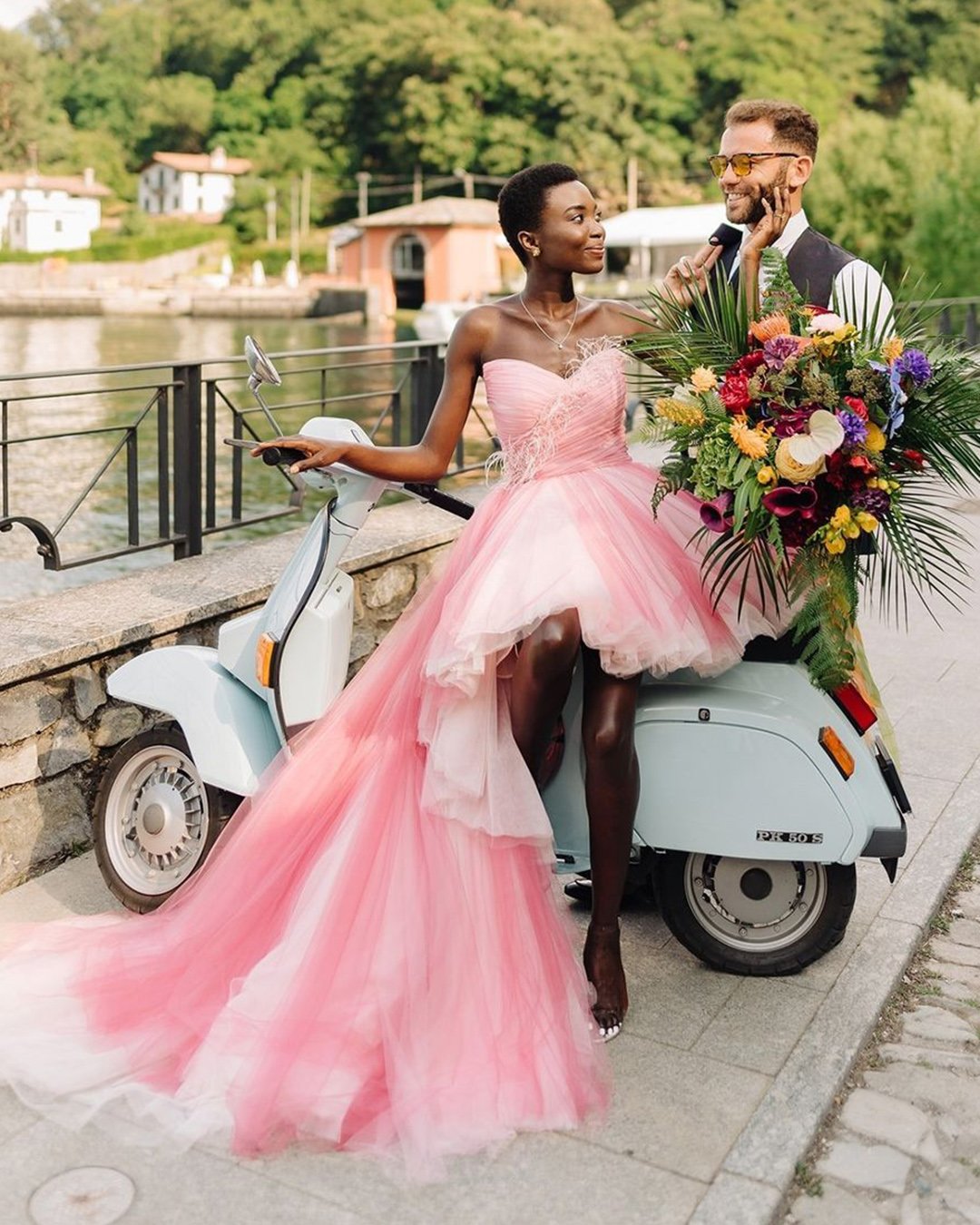 night wedding outfit