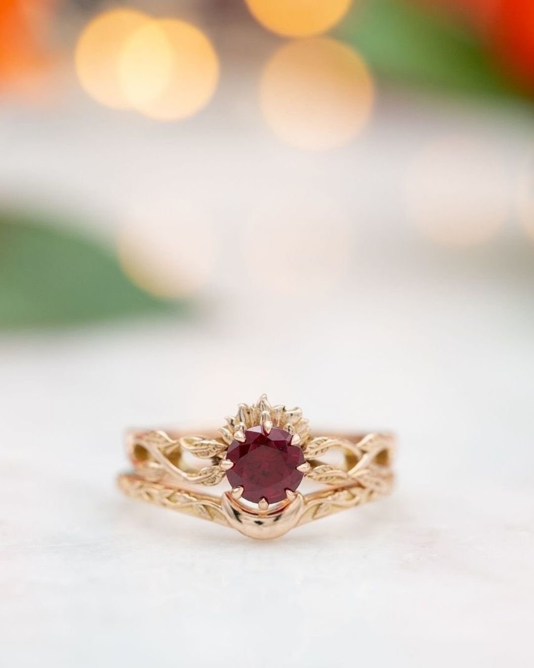 rose gold wedding rings with twisted bands2