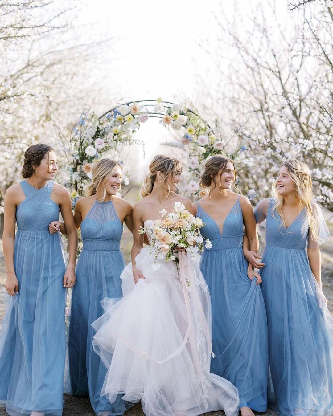 blue bridesmaid dresses simple convertible long shoprevelry