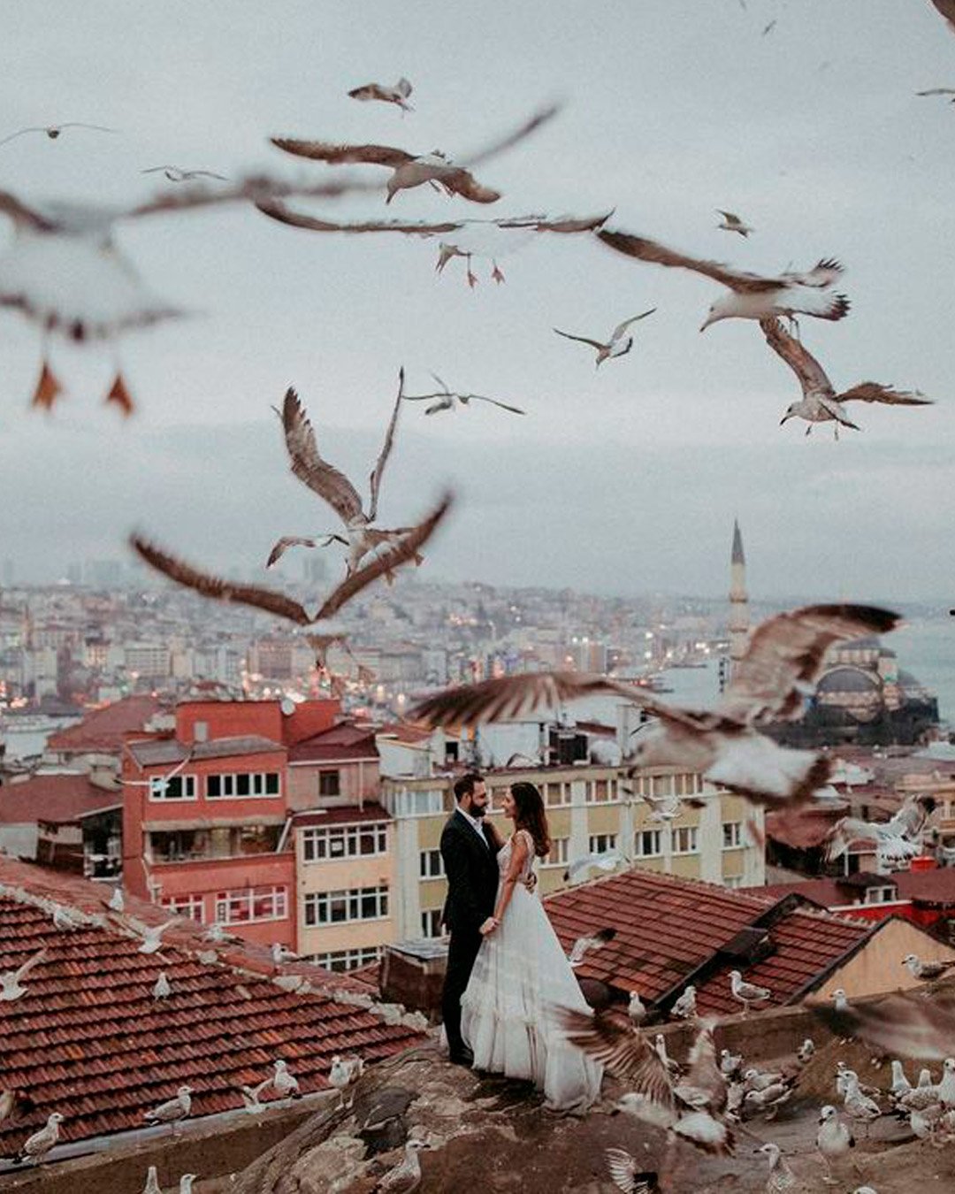 destination wedding bride groom istanbul turkey
