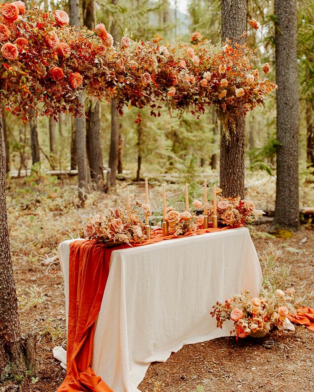 fall wedding decorations table decor