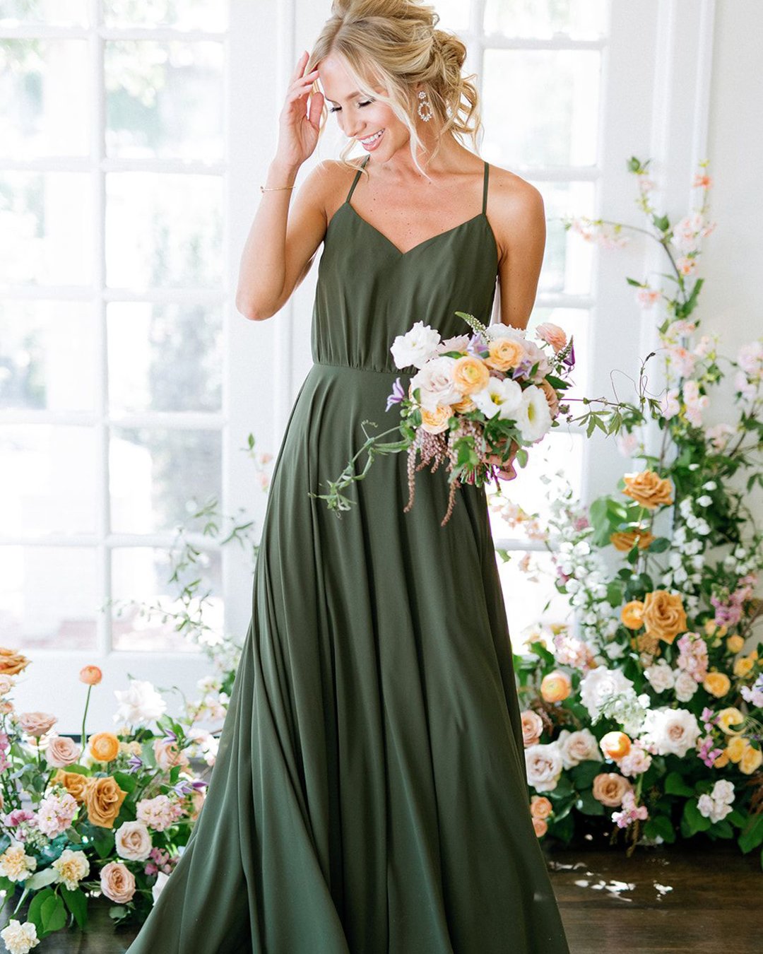 Green Bridesmaid Dresses: 15 Best Looks 