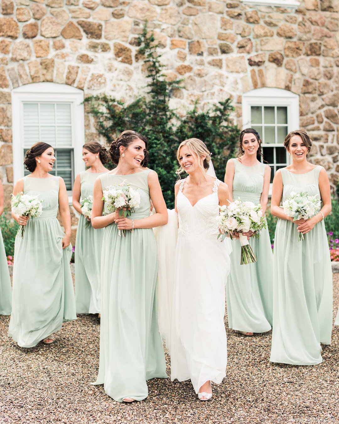 green bridesmaid dresses michelle lange photography