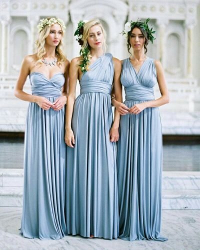 Blue Bridesmaid Dresses For Your Beautiful Girls On The Wedding