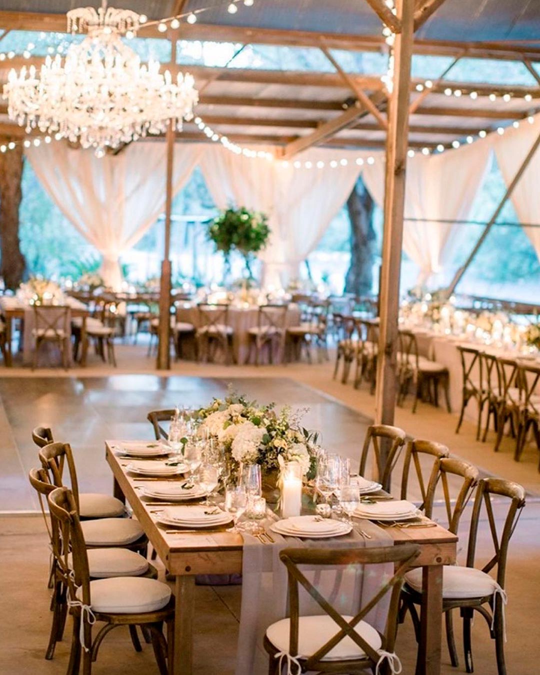 barn wedding venues bride ranchodospueblos table setting