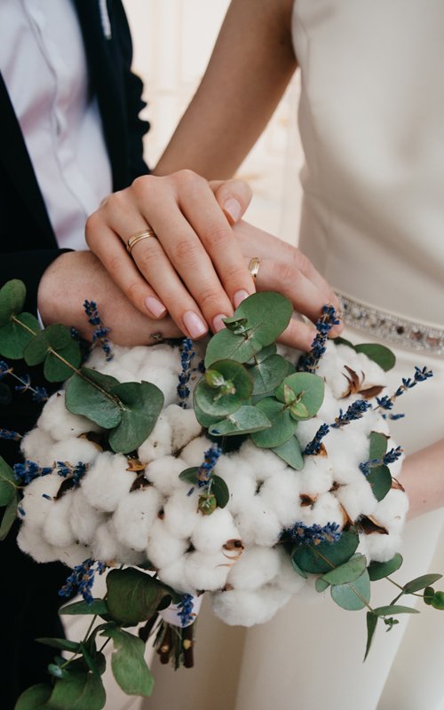 lavender wedding decor ideas flowers bouquet