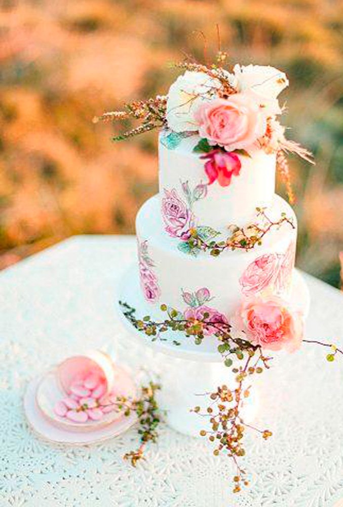 mini wedding cakes anne paar photography