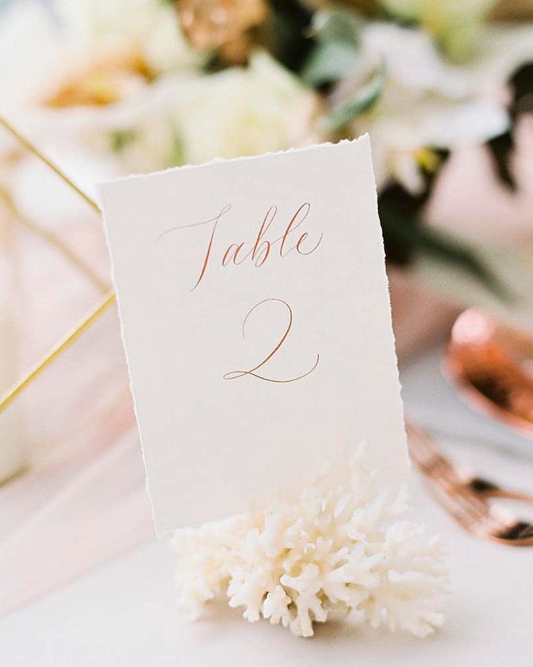 popular wedding signs table number paper