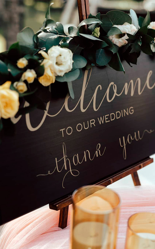 wedding signs guide phuket wedding planner