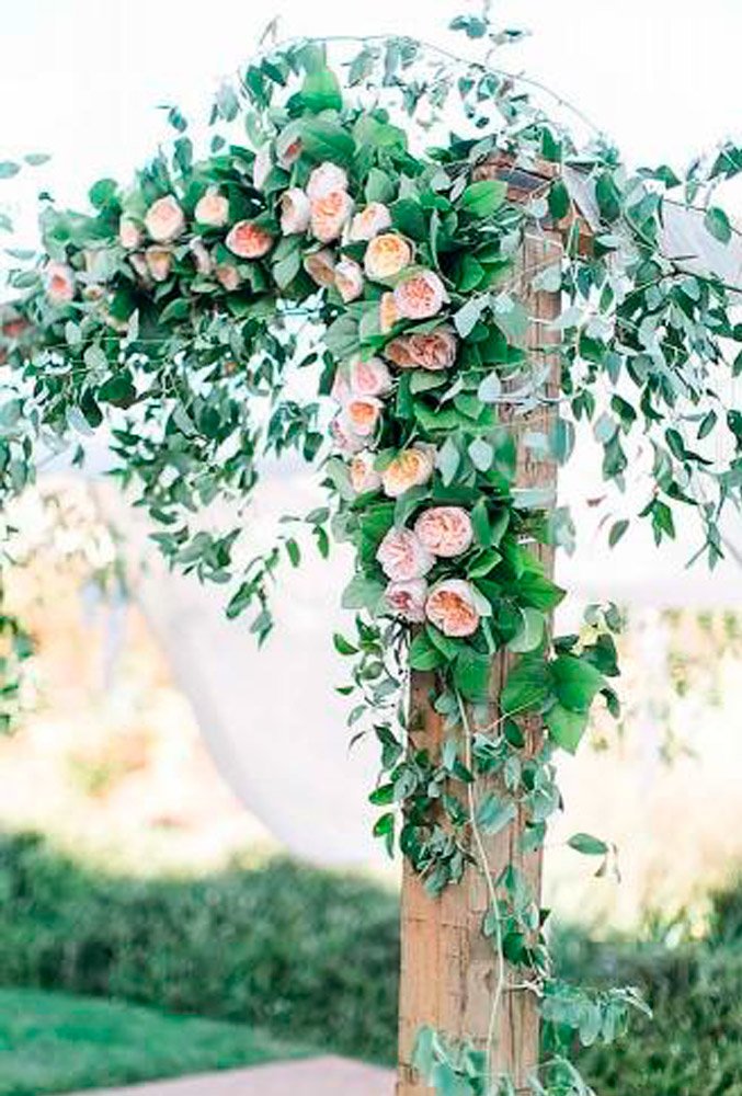 beautiful wedding arch decoration ideas with flowers troy grover photographers