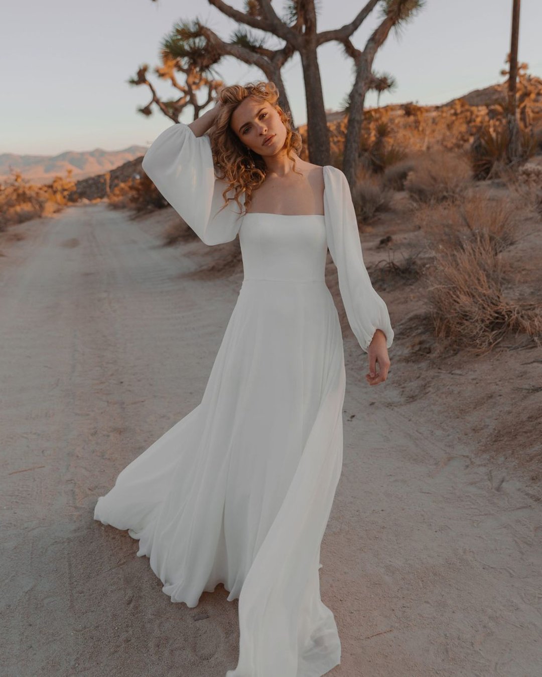 country style wedding dresses a line with long sleeves jennyyoonyc