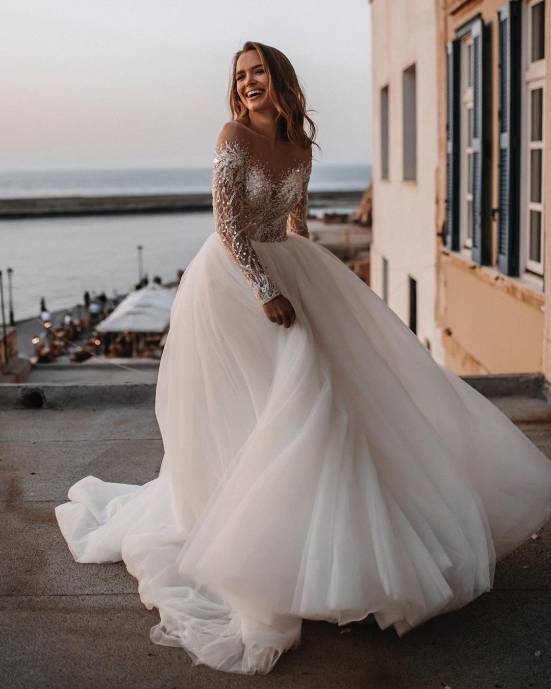 fall wedding dresses with sleeves