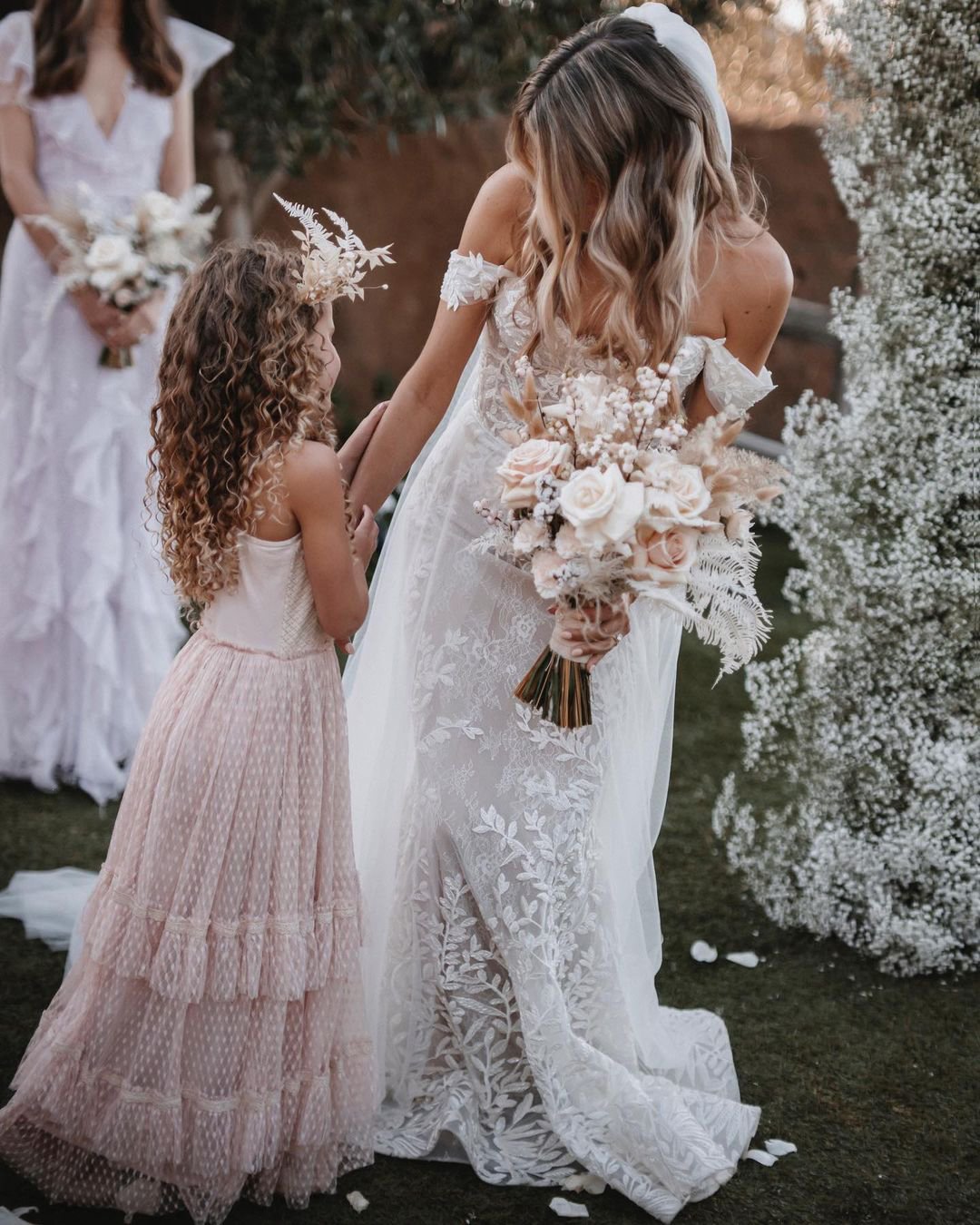 unique flower girl dress