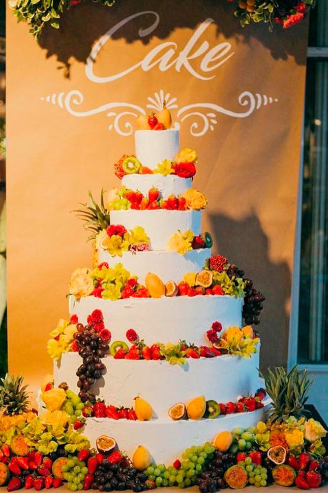 italian wedding cakes traditional fruits