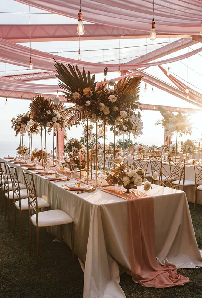 Wow Your Guests With These Trendy Tropical Wedding Decor Ideas