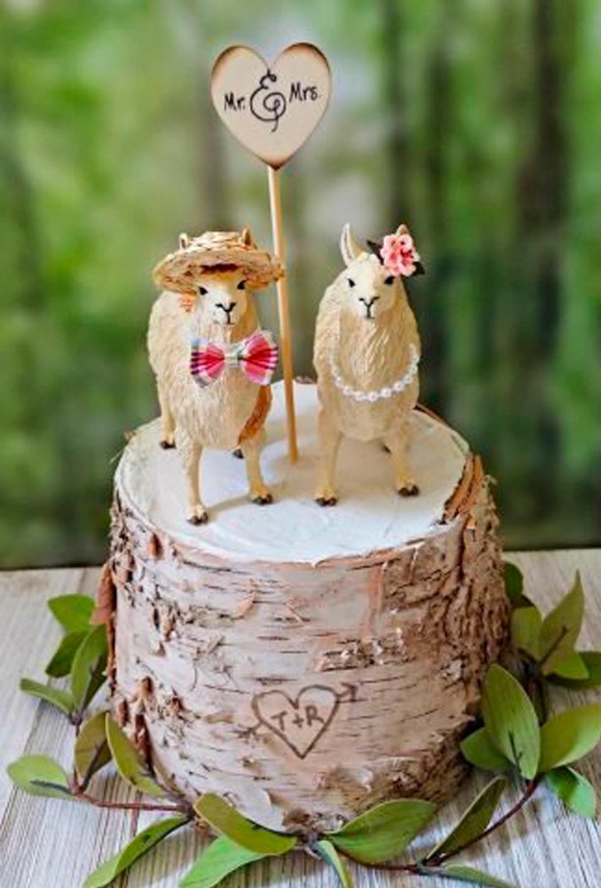 Two Giraffes wedding cake topper Wedding Cake Topper