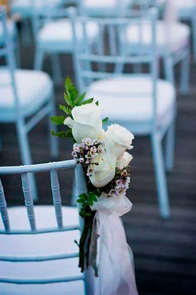 wedding aisle decoration ideas white flower decor bloomingfabulousflowers