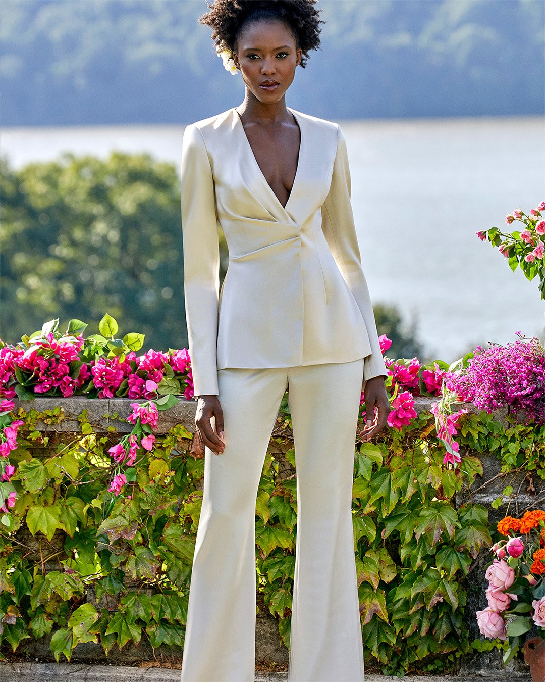 bridal pantsuit