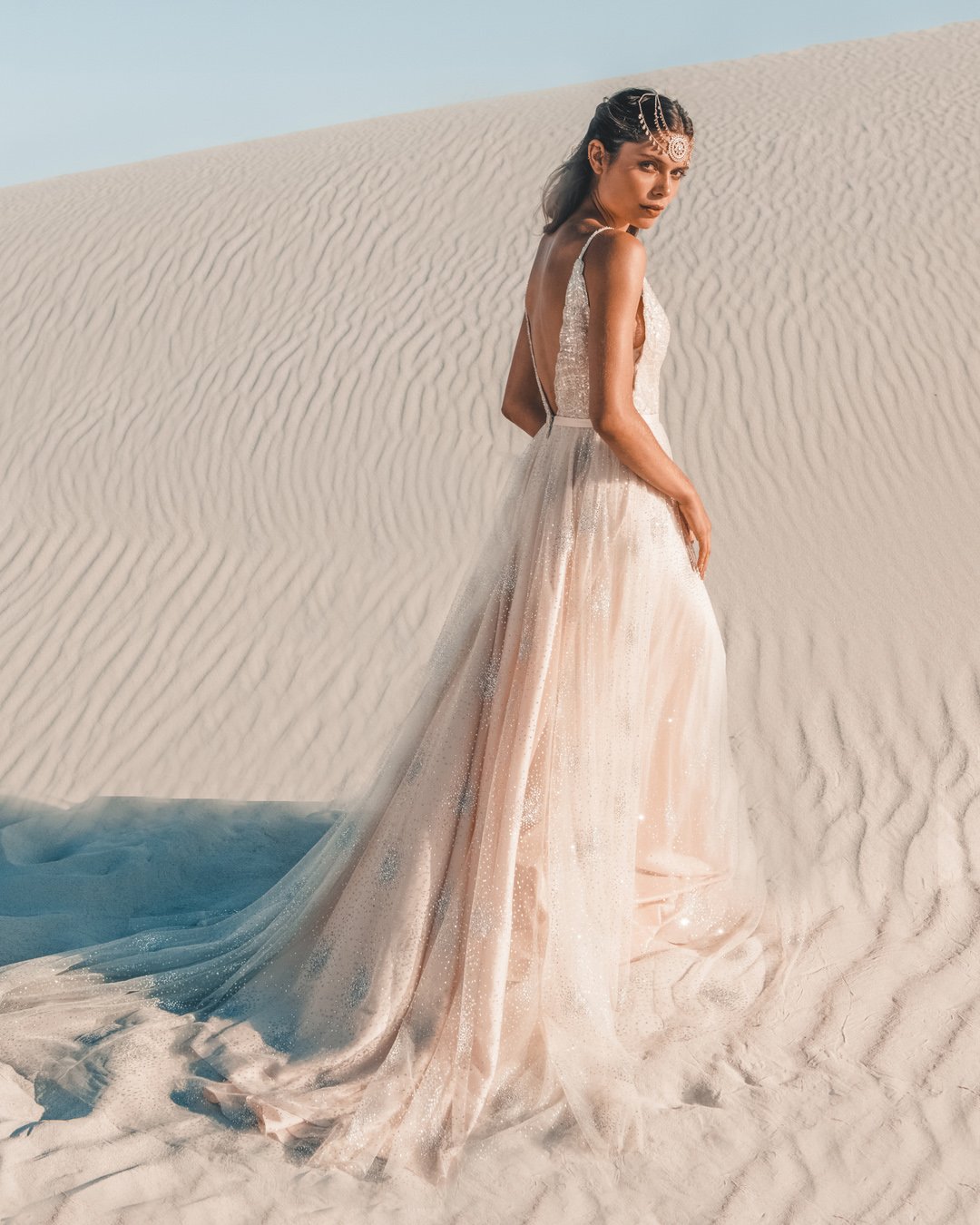 bride beach wear