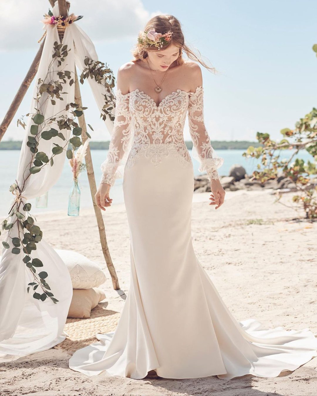 Sweetheart Neckline Wedding Dress Ideas 