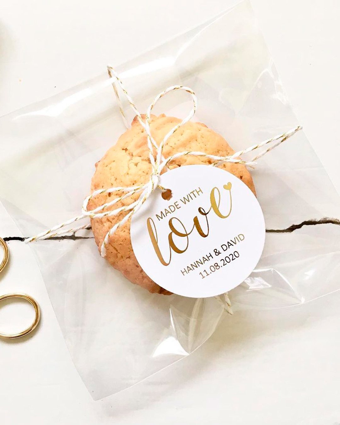 wedding favor ideas for guests diy cookie tag printable