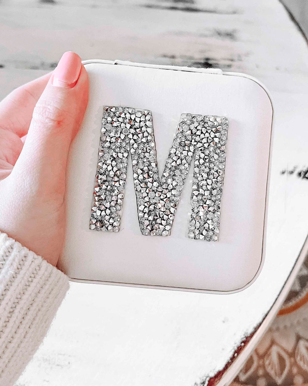 wedding favor ideas for guests monogram jewelry box