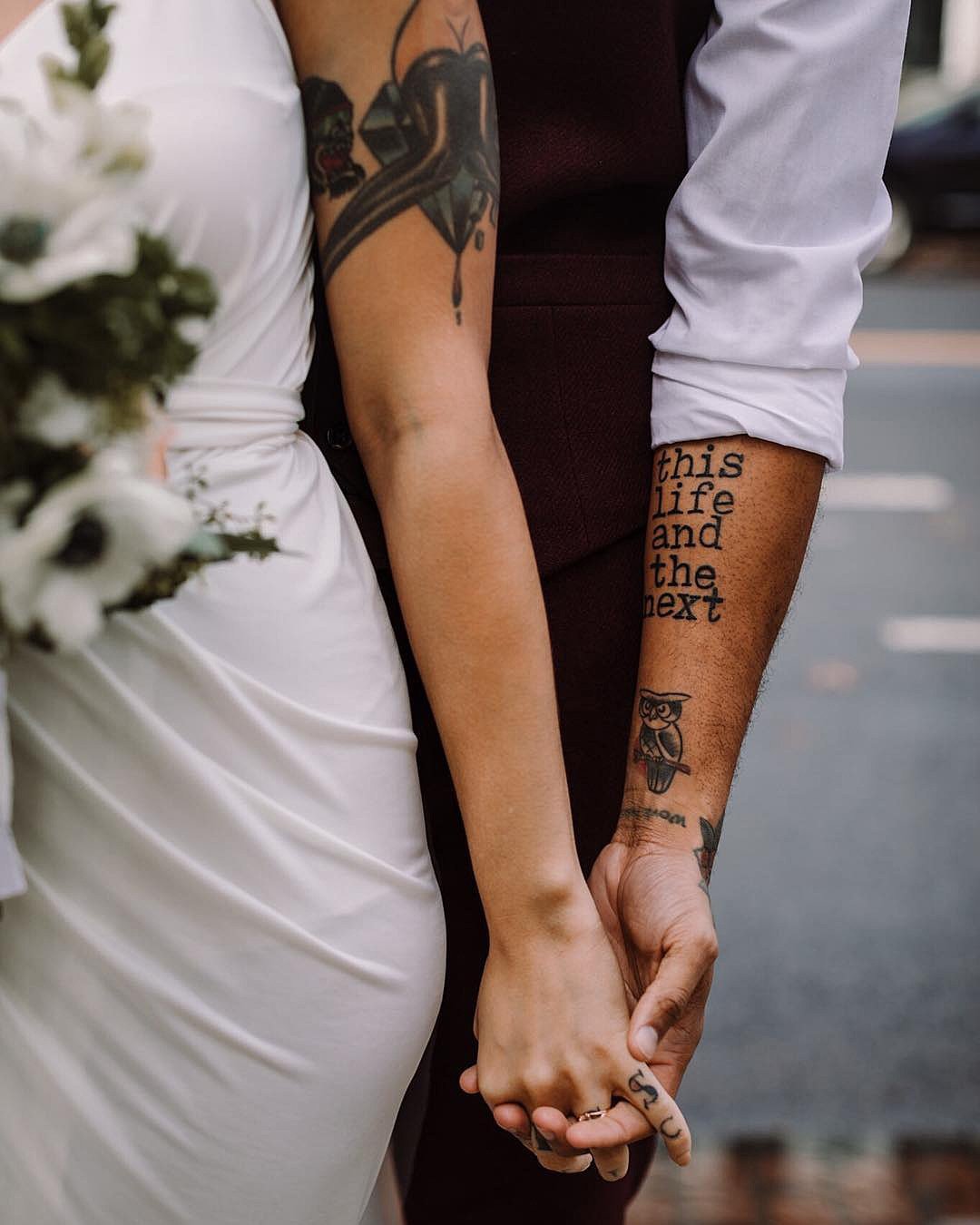 wedding tattoos vows quotes tattoo