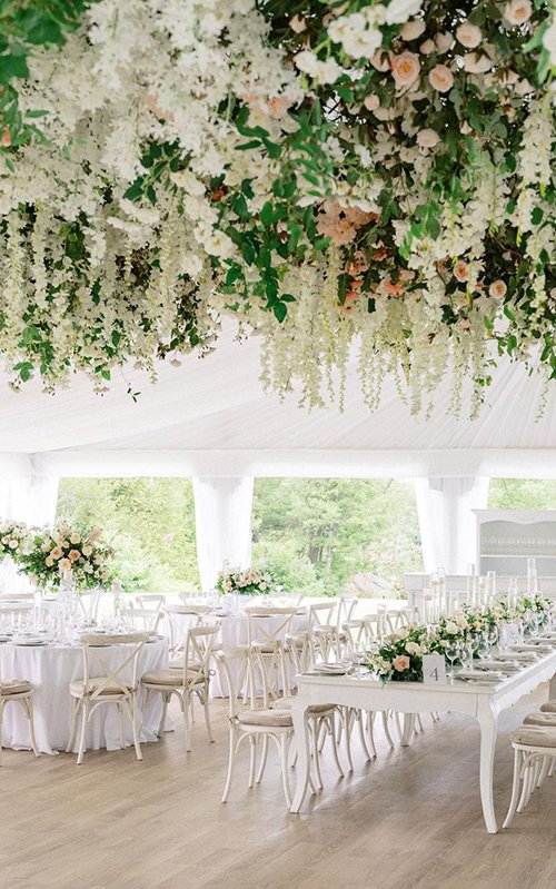 6 Lighting Options to Make Your Wedding Tent Sparkle