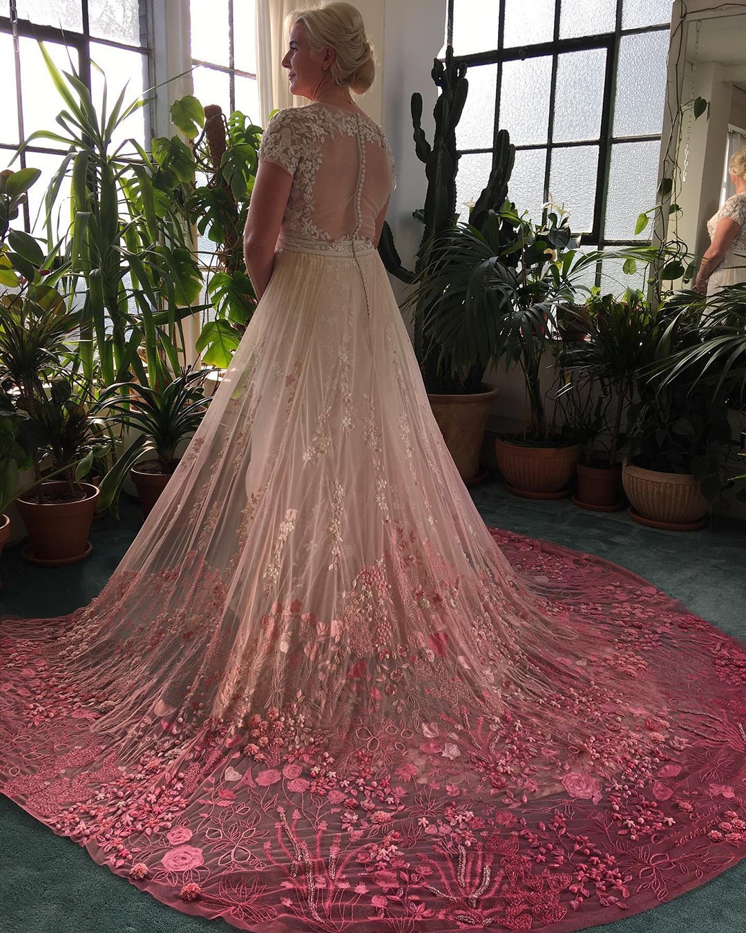 pictures of wedding dresses with color Dresses Images 2022