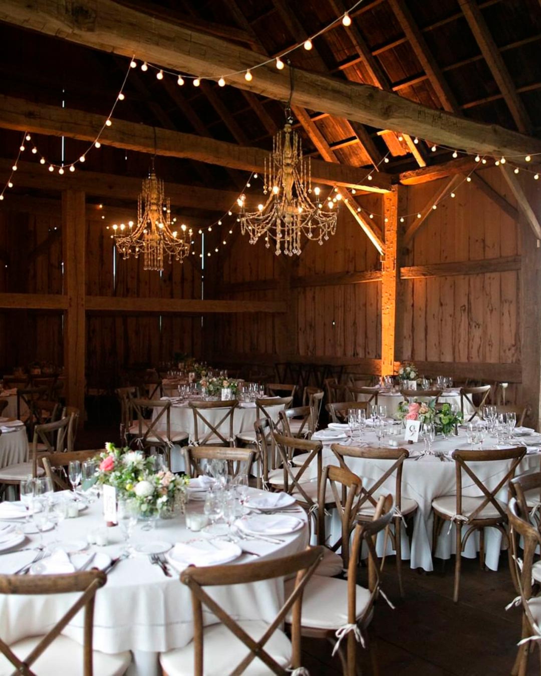 rustic wedding venues in new york barn setting place